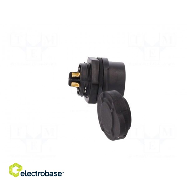 Socket | Connector: circular | size 16 | 02 | female | PIN: 4 | for latch фото 7