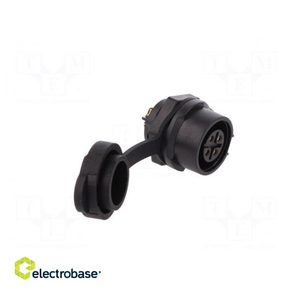 Connector: circular | socket | size 16 | 02 | female | PIN: 4 | for latch image 8