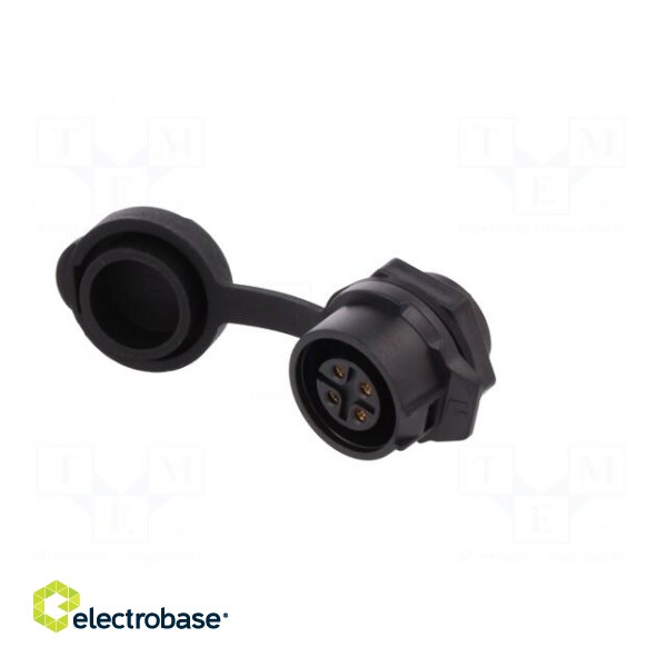 Socket | Connector: circular | size 16 | 02 | female | PIN: 4 | for latch paveikslėlis 2