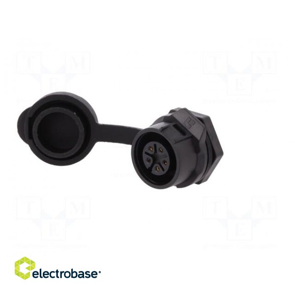 Socket | Connector: circular | size 16 | 02 | female | PIN: 5 | for latch image 2