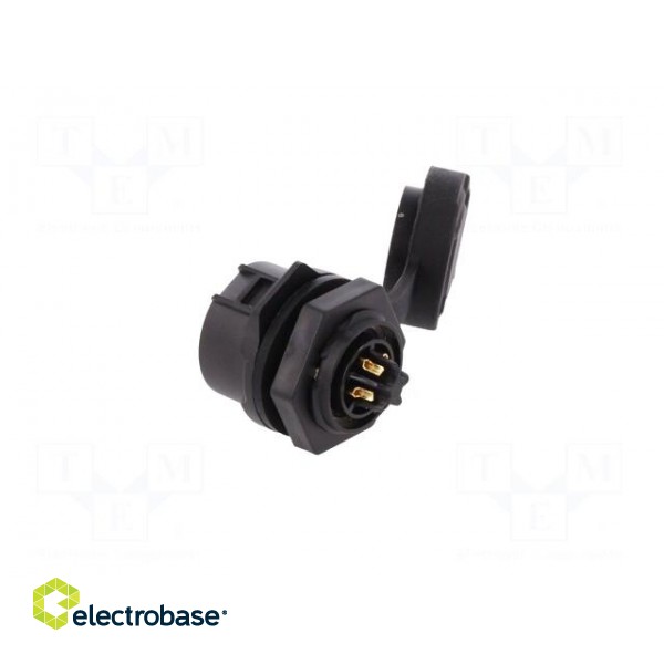 Socket | Connector: circular | size 16 | 02 | female | PIN: 5 | for latch image 4