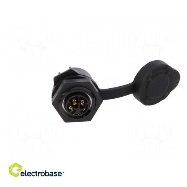 Connector: circular | socket | size 16 | 02 | female | PIN: 5 | for latch image 5