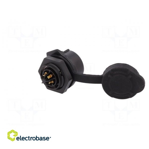 Connector: circular | socket | size 16 | 02 | female | PIN: 5 | for latch image 6