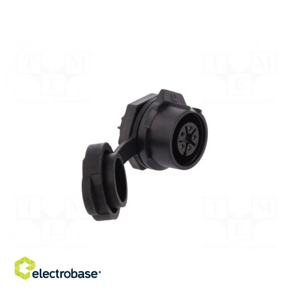 Socket | Connector: circular | size 16 | 02 | female | PIN: 5 | for latch image 8