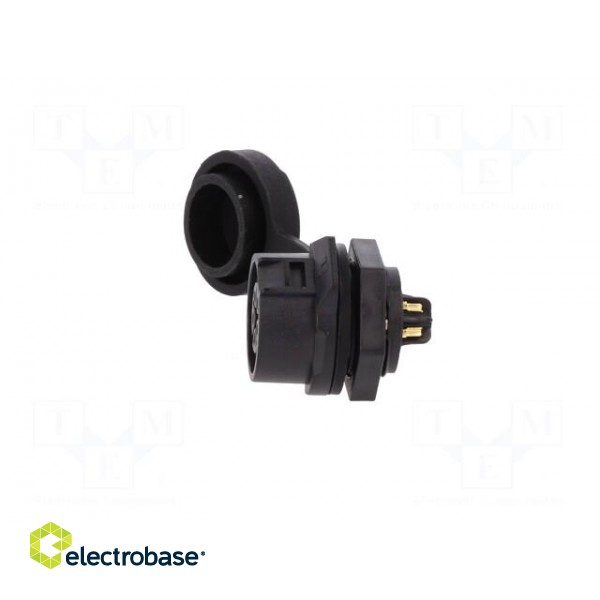Socket | Connector: circular | size 16 | 02 | female | PIN: 5 | for latch image 3