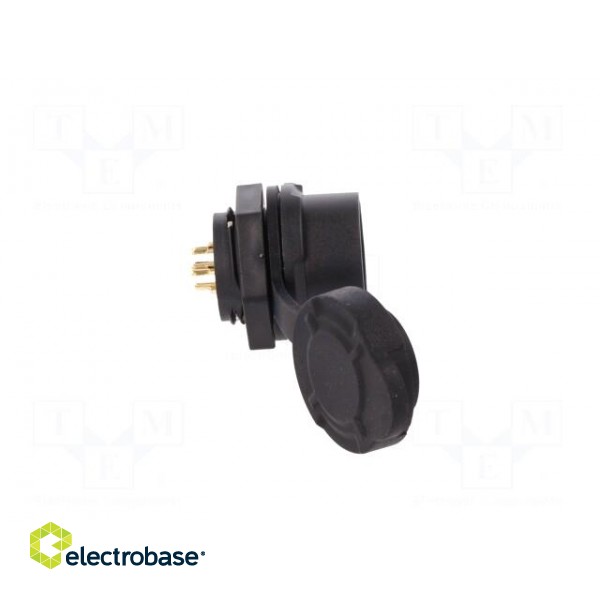 Connector: circular | socket | size 16 | 02 | female | PIN: 7 | for latch image 7