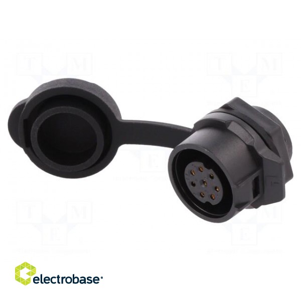 Socket | Connector: circular | size 16 | 02 | female | PIN: 8 | for latch image 1