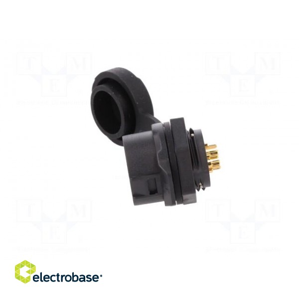 Socket | Connector: circular | size 16 | 02 | female | PIN: 8 | for latch фото 3