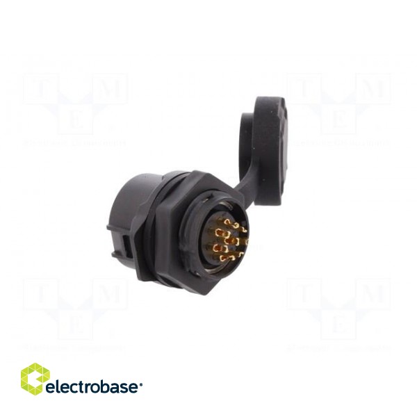 Connector: circular | socket | size 16 | 02 | female | PIN: 8 | for latch image 4