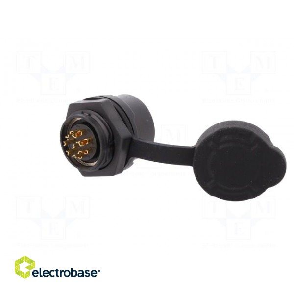 Connector: circular | socket | size 16 | 02 | female | PIN: 8 | for latch image 6