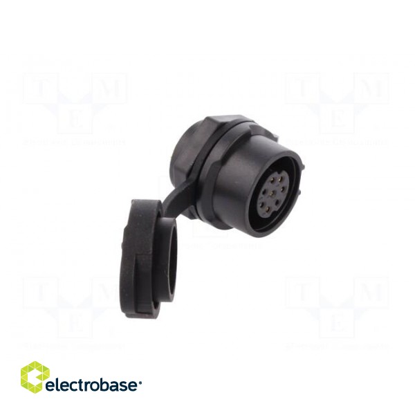 Socket | Connector: circular | size 16 | 02 | female | PIN: 8 | for latch image 8
