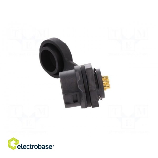 Socket | Connector: circular | size 16 | 02 | female | PIN: 9 | for latch image 3