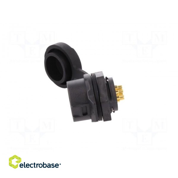 Socket | Connector: circular | size 16 | 02 | female | PIN: 9 | for latch paveikslėlis 3