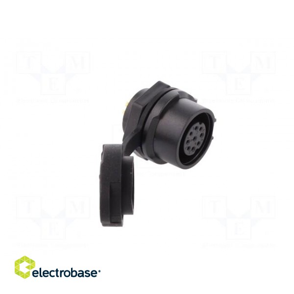 Socket | Connector: circular | size 16 | 02 | female | PIN: 9 | for latch image 8