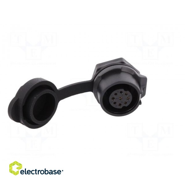 Socket | Connector: circular | size 16 | 02 | female | PIN: 9 | for latch image 9
