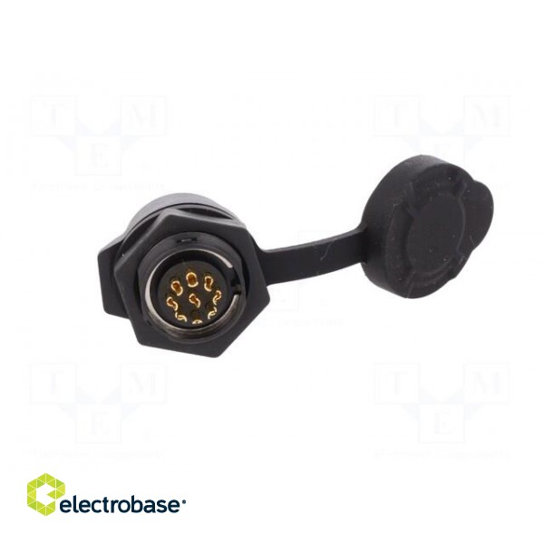 Socket | Connector: circular | size 16 | 02 | female | PIN: 9 | for latch paveikslėlis 5