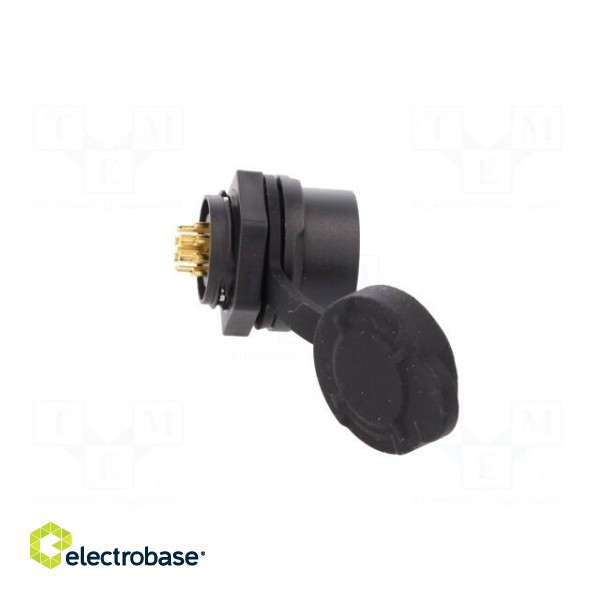 Socket | Connector: circular | size 16 | 02 | female | PIN: 9 | for latch paveikslėlis 7