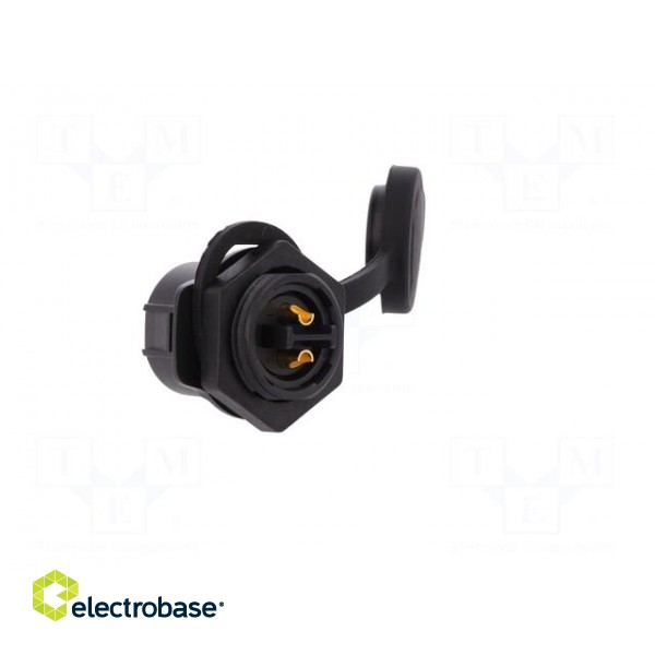 Connector: circular | socket | size 20 | 02 | female | PIN: 2 | for latch image 4
