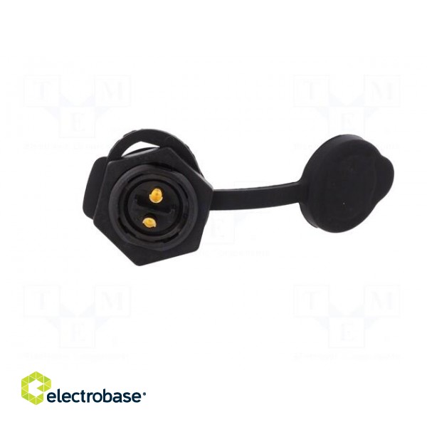 Connector: circular | socket | size 20 | 02 | female | PIN: 2 | for latch image 5