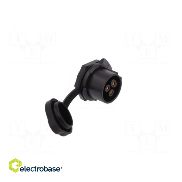 Socket | Connector: circular | size 20 | 02 | female | PIN: 3 | for latch фото 8