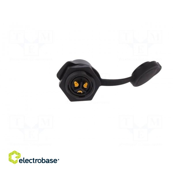 Socket | Connector: circular | size 20 | 02 | female | PIN: 3 | for latch image 5