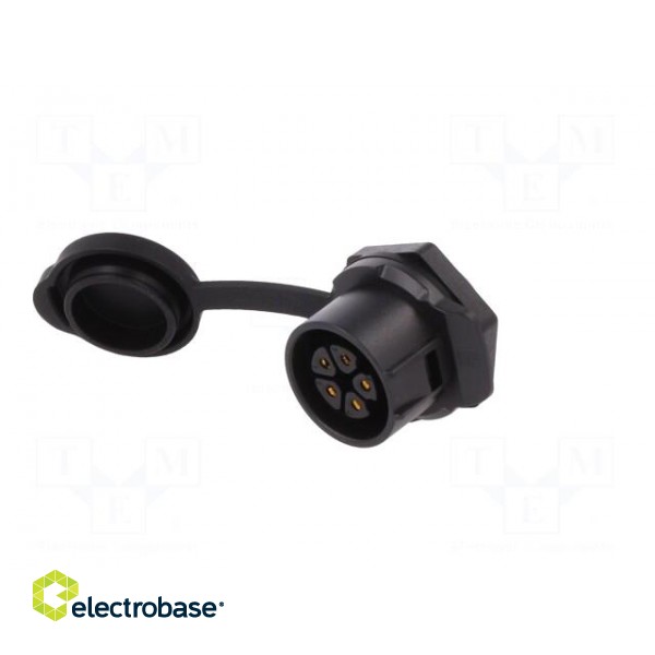 Socket | Connector: circular | size 20 | 02 | female | PIN: 5 | for latch фото 2