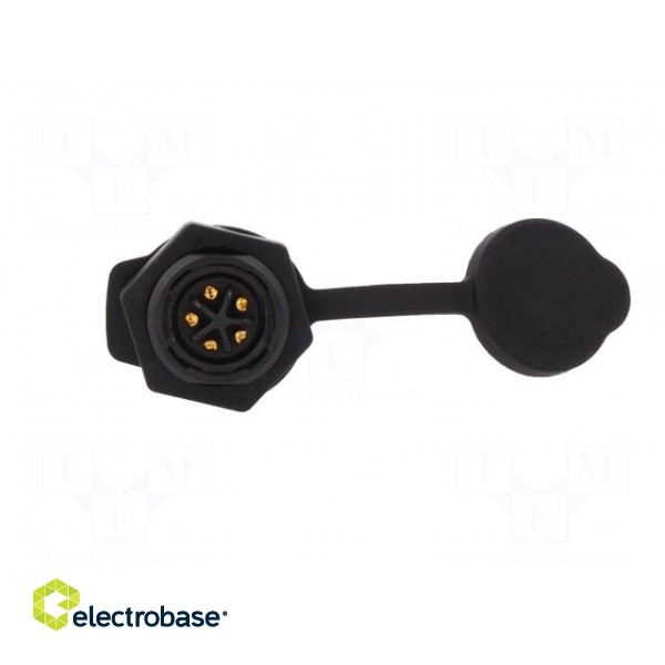 Socket | Connector: circular | size 20 | 02 | female | PIN: 5 | for latch image 5