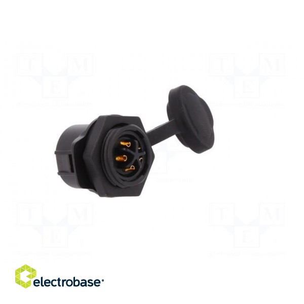 Socket | Connector: circular | size 20 | 02 | female | PIN: 5 | for latch image 4