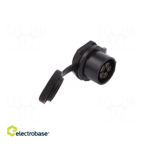 Socket | Connector: circular | size 20 | 02 | female | PIN: 5 | for latch image 8
