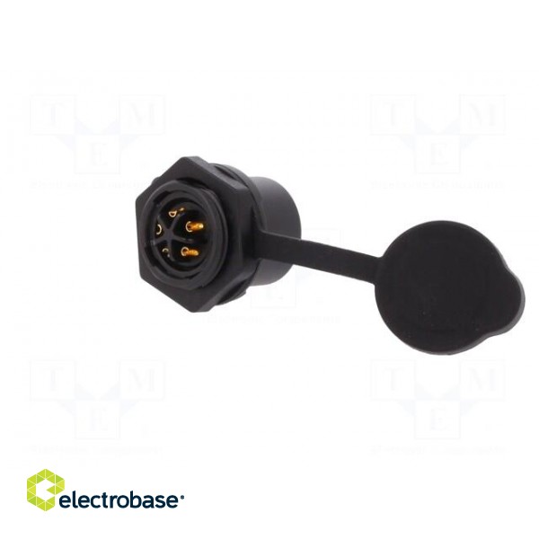 Socket | Connector: circular | size 20 | 02 | female | PIN: 5 | for latch image 6