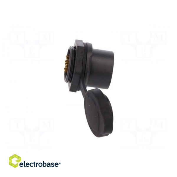 Connector: circular | socket | size 20 | 02 | female | PIN: 7 | for latch image 7