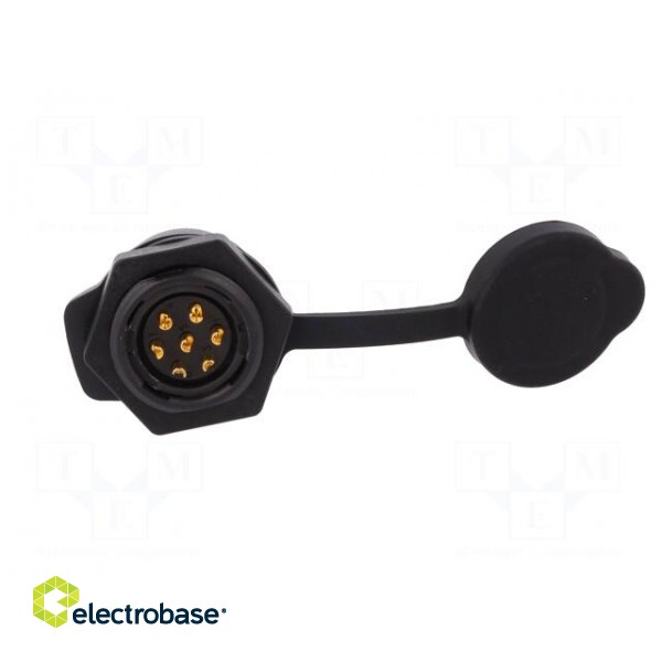 Socket | Connector: circular | size 20 | 02 | female | PIN: 7 | for latch image 5