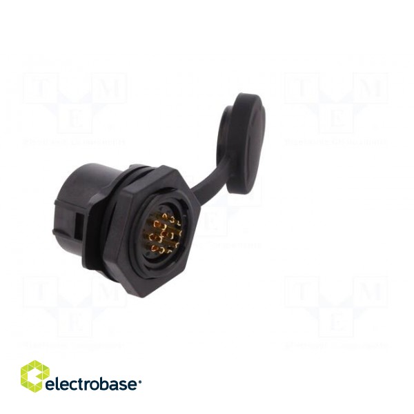 Socket | Connector: circular | size 20 | 02 | female | PIN: 9 | for latch фото 4