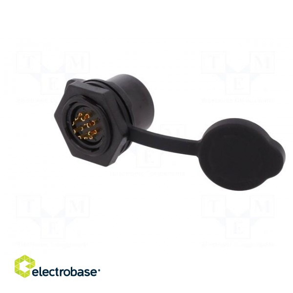 Socket | Connector: circular | size 20 | 02 | female | PIN: 9 | for latch фото 6