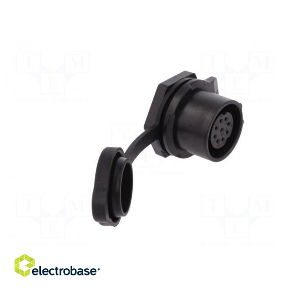 Socket | Connector: circular | size 20 | 02 | female | PIN: 9 | for latch фото 8