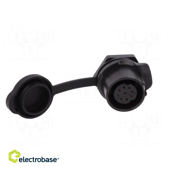 Socket | Connector: circular | size 20 | 02 | female | PIN: 9 | for latch фото 9