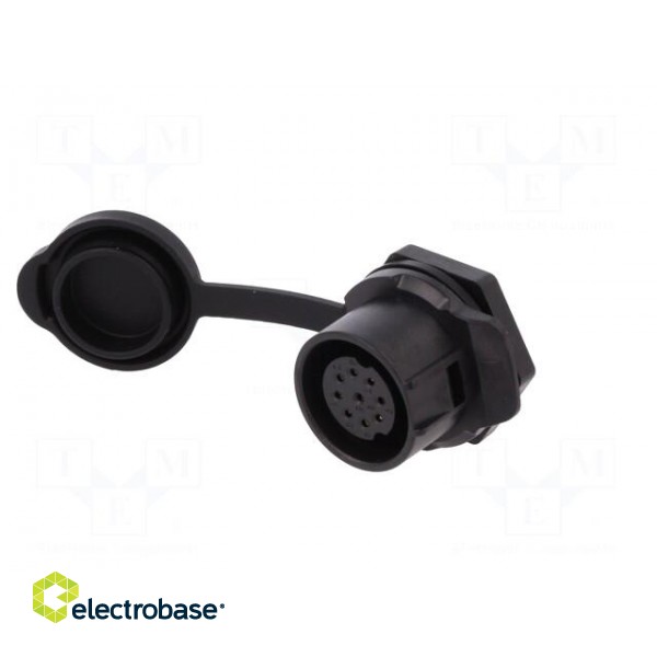 Socket | Connector: circular | size 20 | 02 | female | PIN: 9 | for latch фото 2