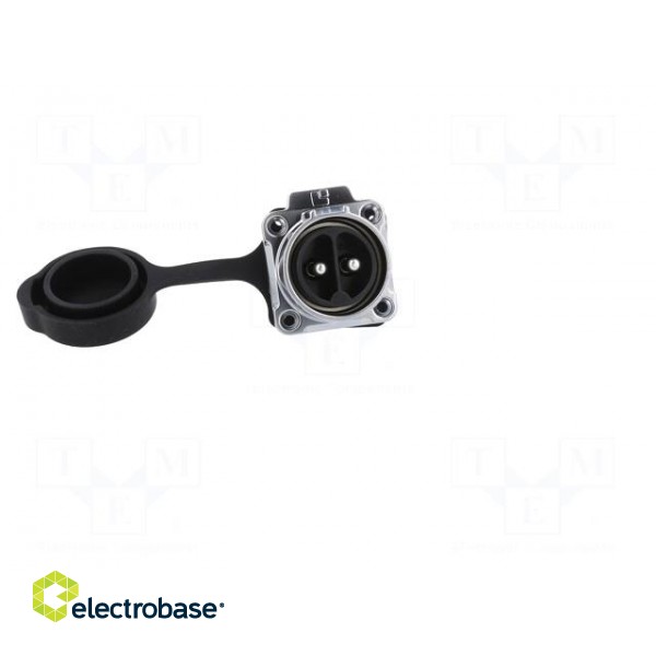 Connector: circular | socket | size 28 | 02 | male | PIN: 2 | for latch image 9
