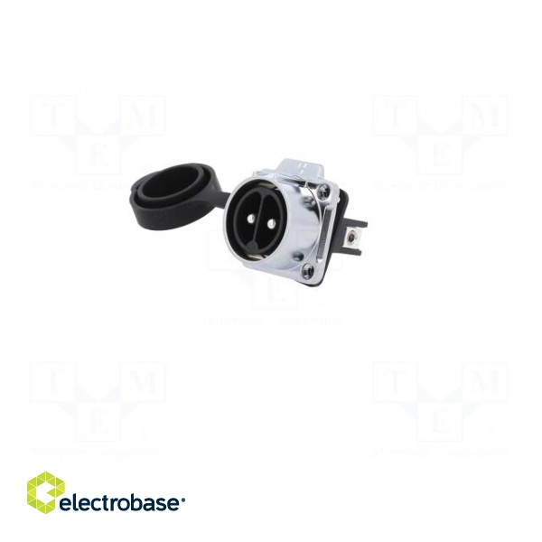 Connector: circular | socket | size 28 | 02 | male | PIN: 2 | for latch image 2