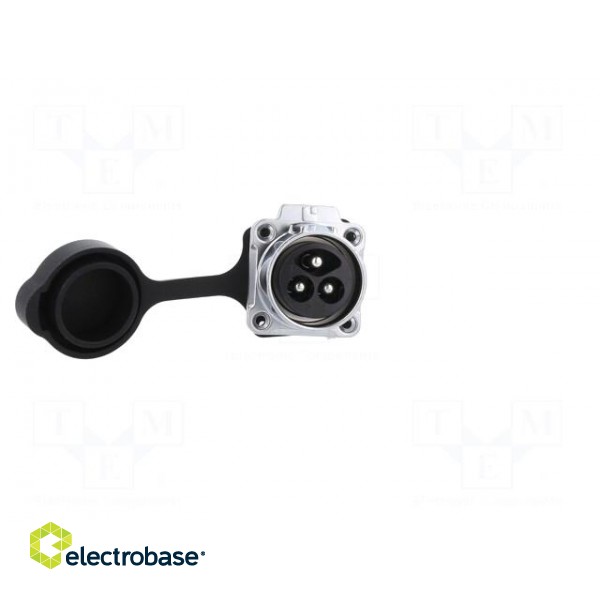 Connector: circular | socket | size 28 | 02 | male | PIN: 3 | for latch фото 9