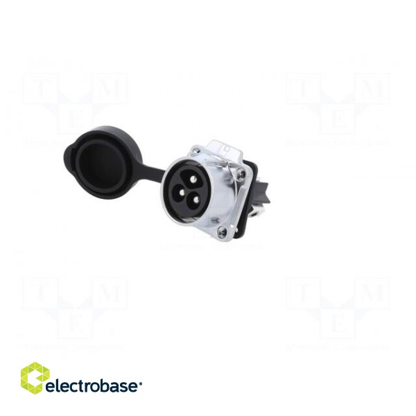 Connector: circular | socket | size 28 | 02 | male | PIN: 3 | for latch paveikslėlis 2