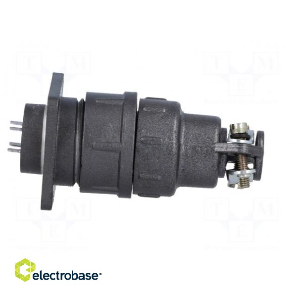 Socket,plug | Connector: circular | DS1110-06 | male,female | PIN: 4 фото 3