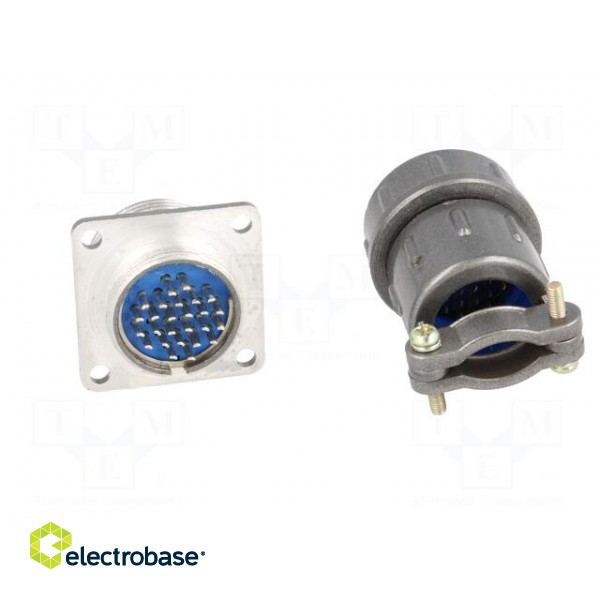 Connector: circular | socket,plug | DS1110-07 | male,female | PIN: 26 фото 5