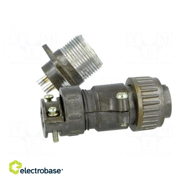 Connector: circular | socket,plug | DS1110-08 | male,female | PIN: 4 image 7