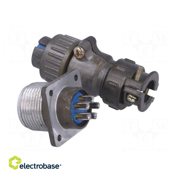 Connector: circular | socket,plug | DS1110-08 | male,female | PIN: 5 image 4