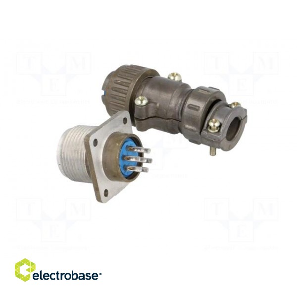 Socket,plug | Connector: circular | DS1110-08 | male,female | PIN: 7 image 4