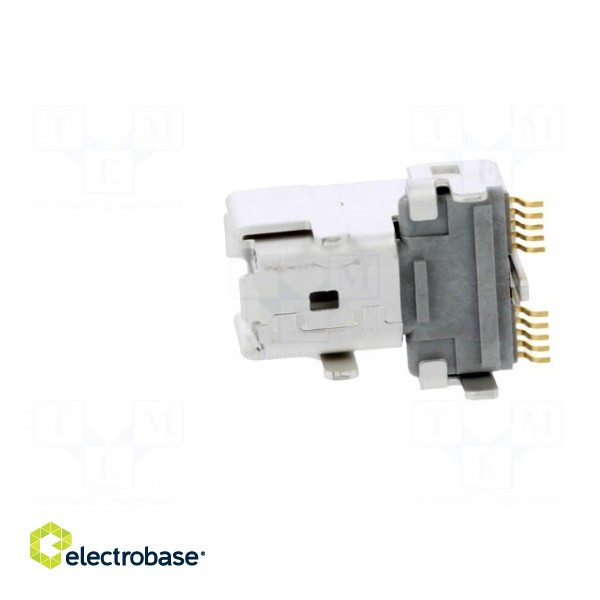 Connector: ix Industrial | socket | IX | male | PIN: 10 | A | gold-plated image 3