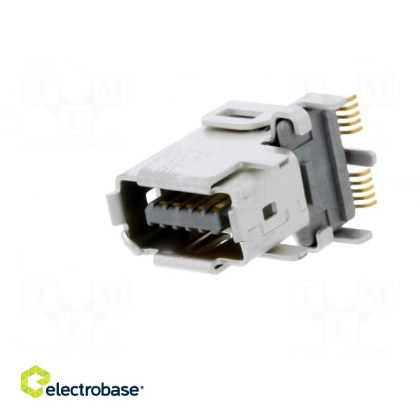 Connector: ix Industrial | socket | IX | male | PIN: 10 | B | gold-plated image 2