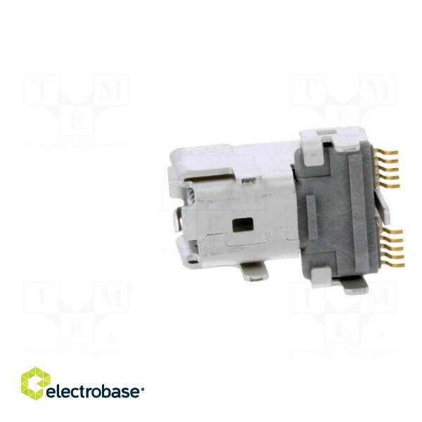 Connector: ix Industrial | socket | IX | male | PIN: 10 | B | gold-plated image 3