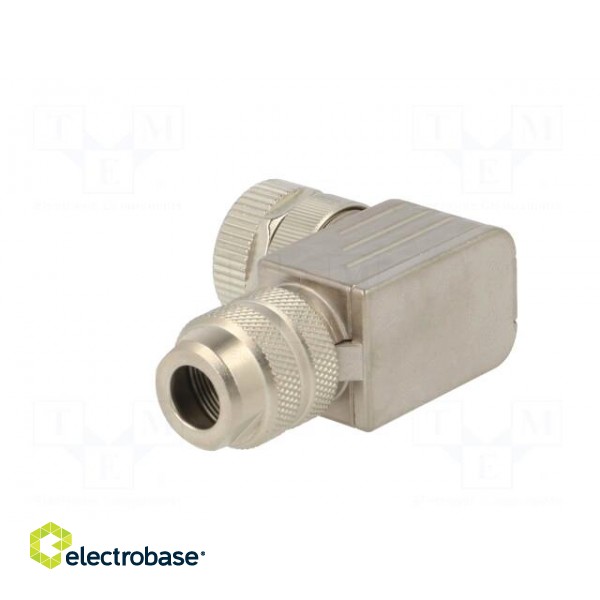 Connector: M12 | plug | 713 | female | PIN: 5 | shielded | gold-plated | 4A paveikslėlis 4